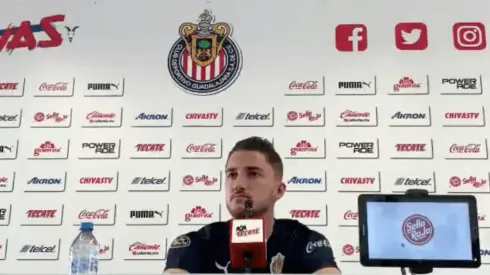 Hiram Mier en conferencia de prensa.