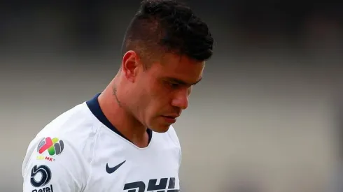Pablo Barrera triste en Pumas.