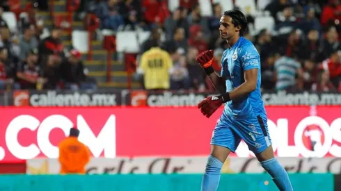 José "Toño" Rodríguez en el partido ante Tijuana.