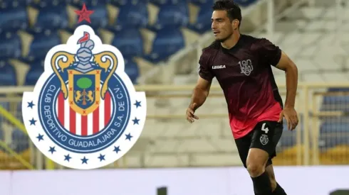 Antonio Briseño en un partido del Feirense.