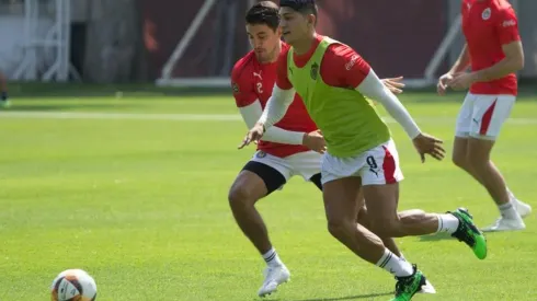 Pulido se robó las miradas durante la sesión matutina en el gimnasio