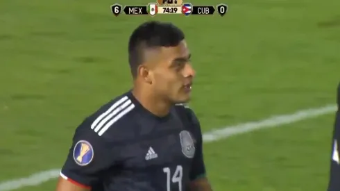 El delantero rojiblanco se estrenó en el torneo de la Concacaf con un gol ante Cuba