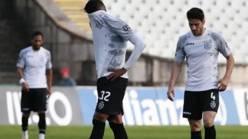 Antonio Briseño en uno de los encuentro del Feirense.
