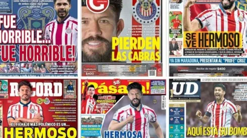 El fichaje de Oribe Peralta acaparó las portadas