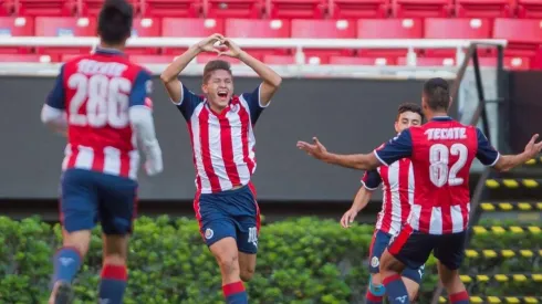 Jugadores de Chivas de Fuerzas Básicas.