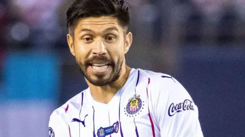Oribe Peralta en las Chivas de Guadalajara.