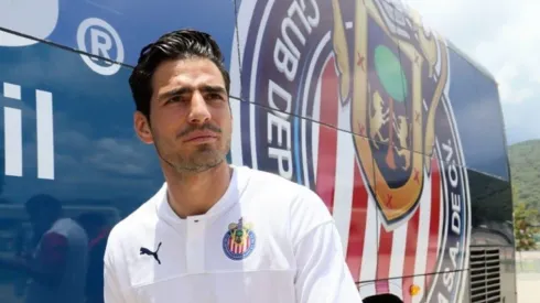 Antonio Briseño con las Chivas de Guadalajara.