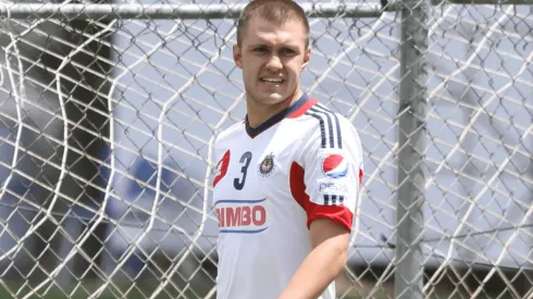 Kristian Álvarez en las Chivas de Guadalajara.