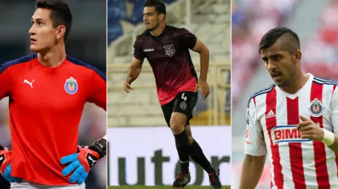 Raúl Gudiño, Antonio Briseño y Miguel Ponce.