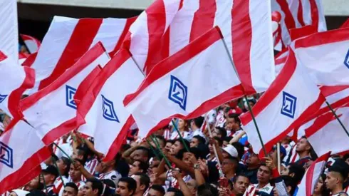 La afición de Chivas en el partido del último domingo frente a Tigres.