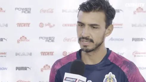 Oswaldo Alanis en conversación con Chivas TV.