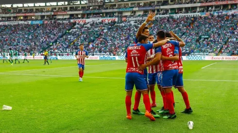 El delantero rojiblanco convirtió su cuarto tanto y tercero de penal en este Apertura 2019