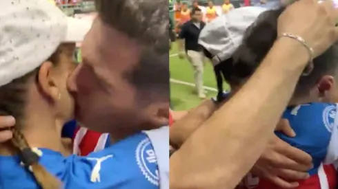 Tepa González debuta en Liga MX y celebra llorando con su madre