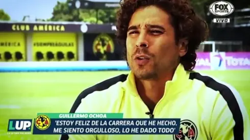 El portero americanista reconoció que el único clásico del fútbol mexicano es Chivas