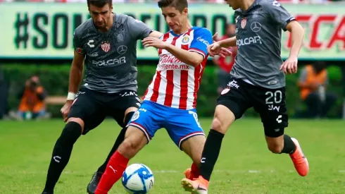 Los rojiblancos cedieron por los dos errores defensivos cometidos en la primera parte del partido en el Estadio Akron