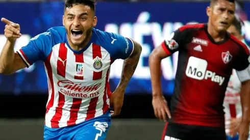 El delantero festejó su gol ante Atlas sin tapujos