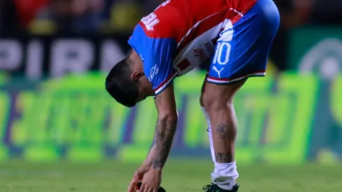 El volante ofensivo del Rebaño fue abucheado después de su error en el primer cuarto de hora de juego