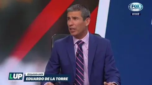 Eduardo de la Torre no se contuvo en adjetivos para calificar la entrada de Briseño en el Clásico Nacional