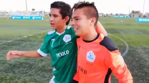 El guardameta del Rebaño Sagrado terminó el partido y no pudo controlar su emoción