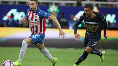 Mayorga y Alexis Vega aparecieron entre los titulares, mientras César Huerta fue suplente en la última apareción de Chivas