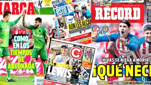 Los principales medios deportivos de México dedicaron su portada al triunfo del Rebaño Sagrado
