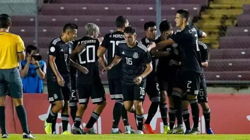 Gilberto Sepúlveda fue suplente en la goleada de México.