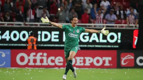 El guardameta rojiblanco consiguió un gol desde su arco que selló el triunfo del Rebaño