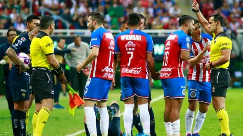 Vega fue expulsado por Rojas en el Apertura 2019 durante el empate con Pumas UNAM en CU