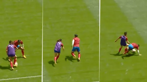 Jugadora de la Femenil humilló a defensor del primer equipo.