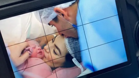 Brizuela publicó unas emotivas imágenes con su primogénita