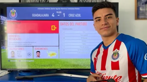 Beltrán se mostró feliz por el triunfo en la eLiga MX.