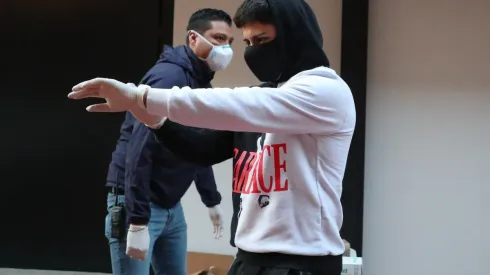 López asistió este lunes a las pruebas médicas en Verde Valle tras incumplir la cuarentena en Jalisco