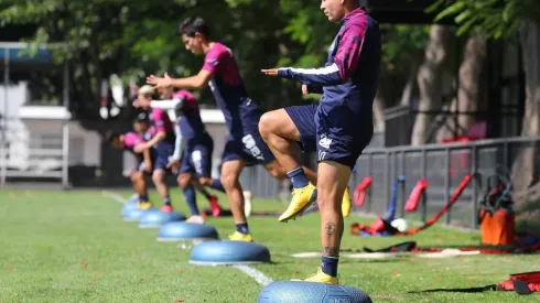 Los jugadores cumplen circuitos individuales con la distancia entre cada uno