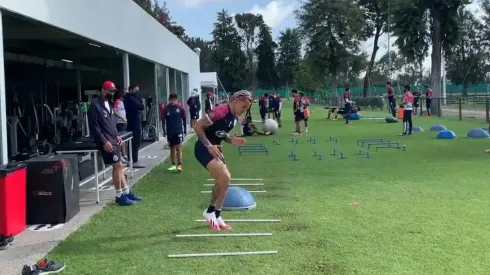 Calderón exhibió su mejoría tras perderse la Copa Por México de pretemporada