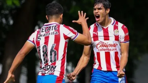 Luis Puente es el goleador de la sub-20 de Chivas.