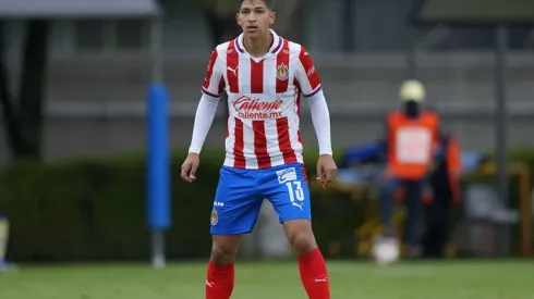 Ángel Zaldívar vio minutos en la primera parte del Clásico Nacional en la categoría Sub-20