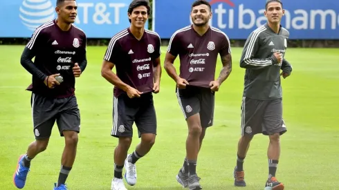 Los jugadores de Chivas se reportaron el domingo a la concentración de la Selección de México