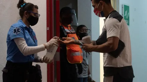 Villalpando fue separado del plantel principal y se encuentra entrenando de manera individual