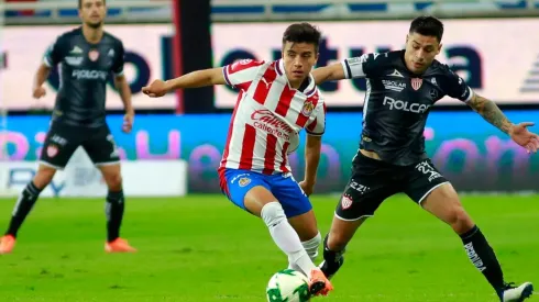 Fernando Beltrán inició la jugada que terminó con el único gol del partido en el Estadio Akron