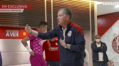 Ricardo Peláez dejó un contundente mensaje en el vestidor de Chivas previo al partido