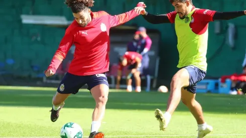 César Huerta y Josecarlos Van Rankin siguen trabajando con el objetivo de hacerse un lugar en el primer equipo