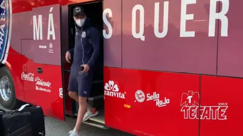 Chivas ya se encuentra en el vestidor visitante para ultimar los detalles de este partido vibrante