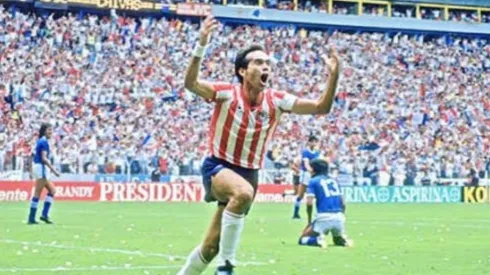 El "Sheriff" Quirarte anotó ese domingo 7 de junio de 1987 un inolvidable gol para las Chivas