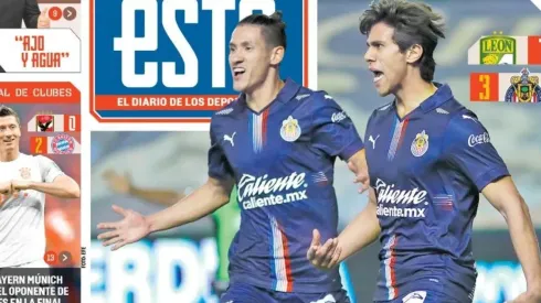 La primera victoria del año para las Chivas fue tema de portadas este martes en la prensa deportiva nacional