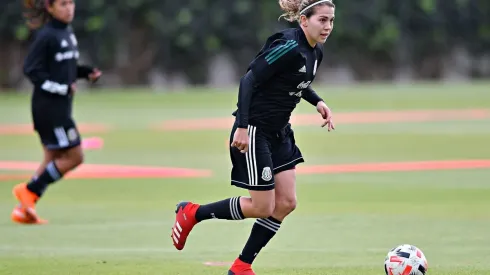 Alicia Cervantes vería acción con la selección mexicana femenil este sábado en el Estadio Azteca