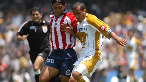 Palencia jugó en las Chivas del 2003 al 2005.