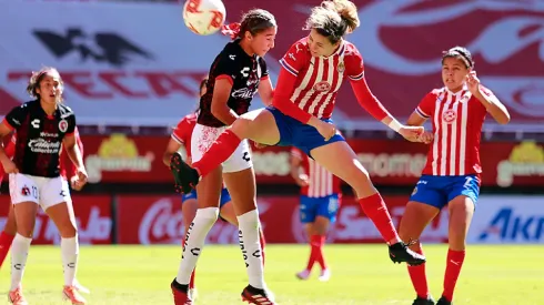 Alicia Cervantes va por su octavo gol de la campaña.