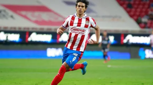 JJ Macías en el duelo ante Xolos
