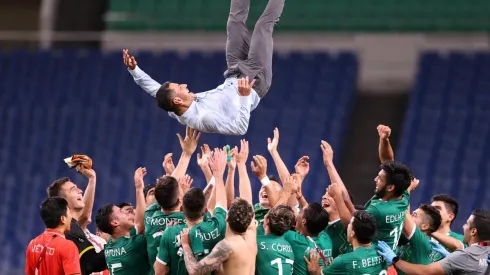 Así celebraron con el Jimmy Lozano.