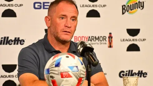 Andrés Lillini en rueda de prensa tras el juego ante Tigres